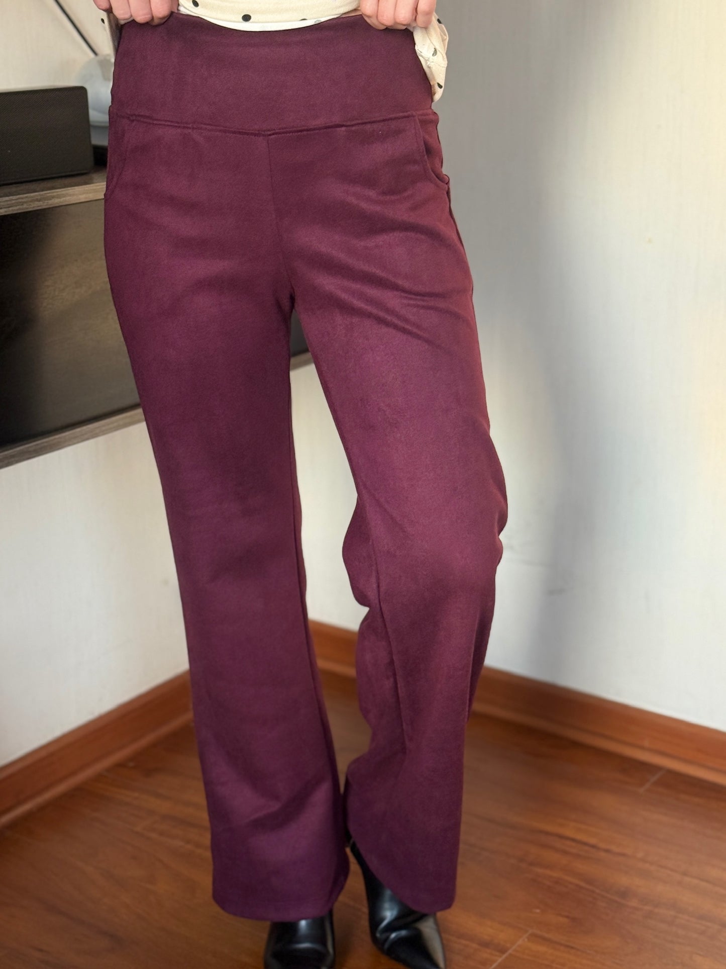 Pantalón Olaya Gamuzado