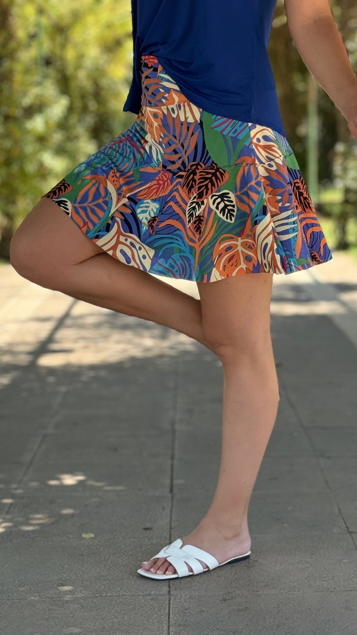 Falda Short Plato