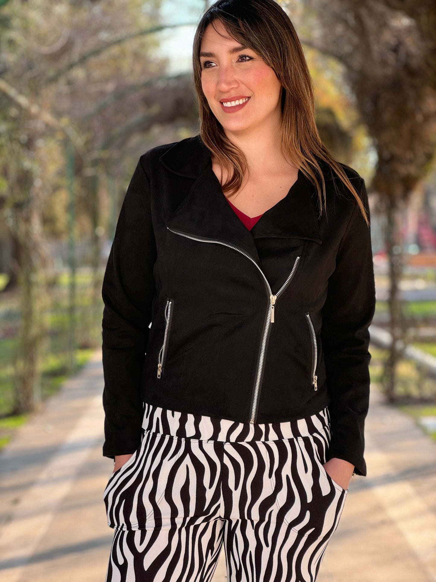 Chaqueta Biker