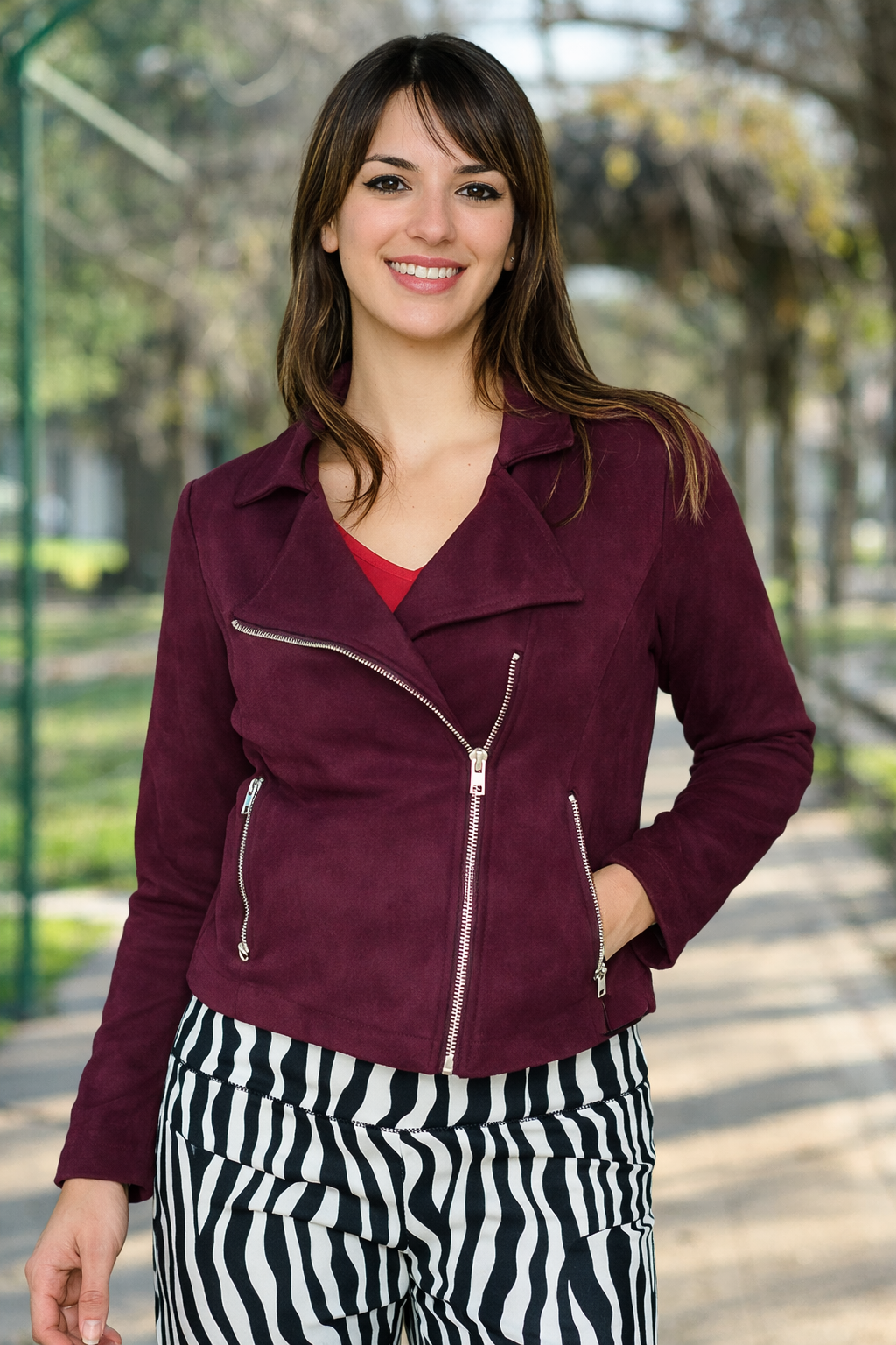 Chaqueta Biker