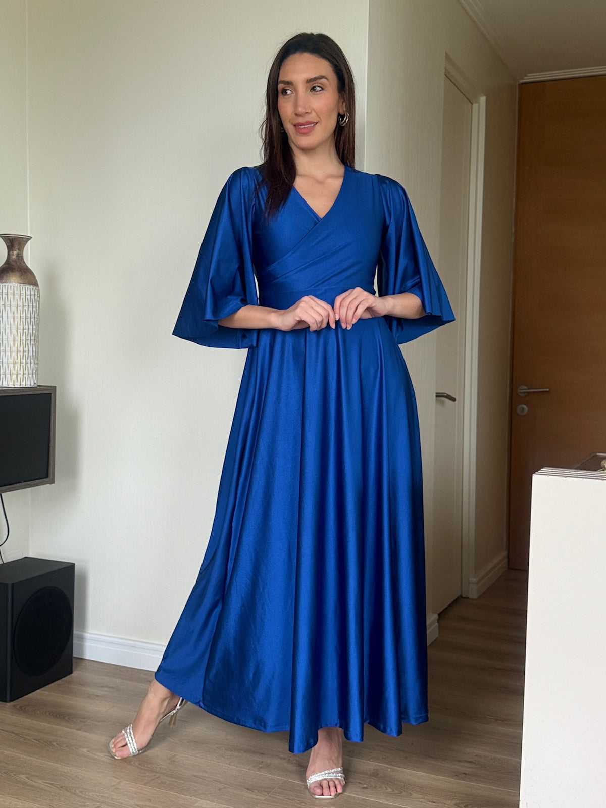 Vestido Isabel Manga Acampanada