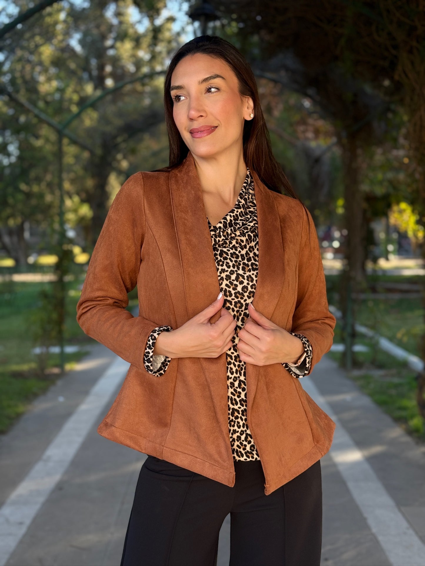 Blazer Luis gamuzado