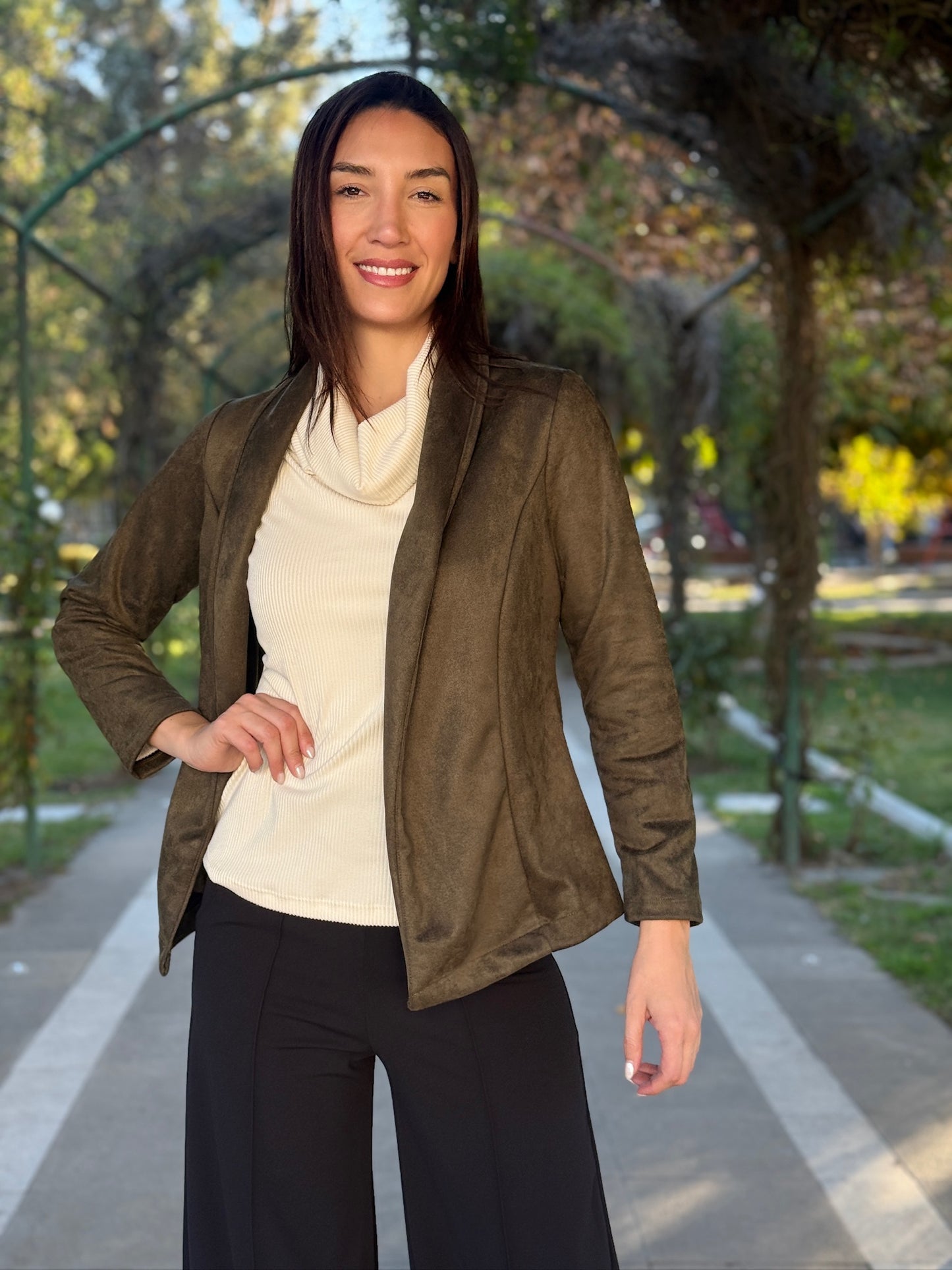 Blazer Luis gamuzado