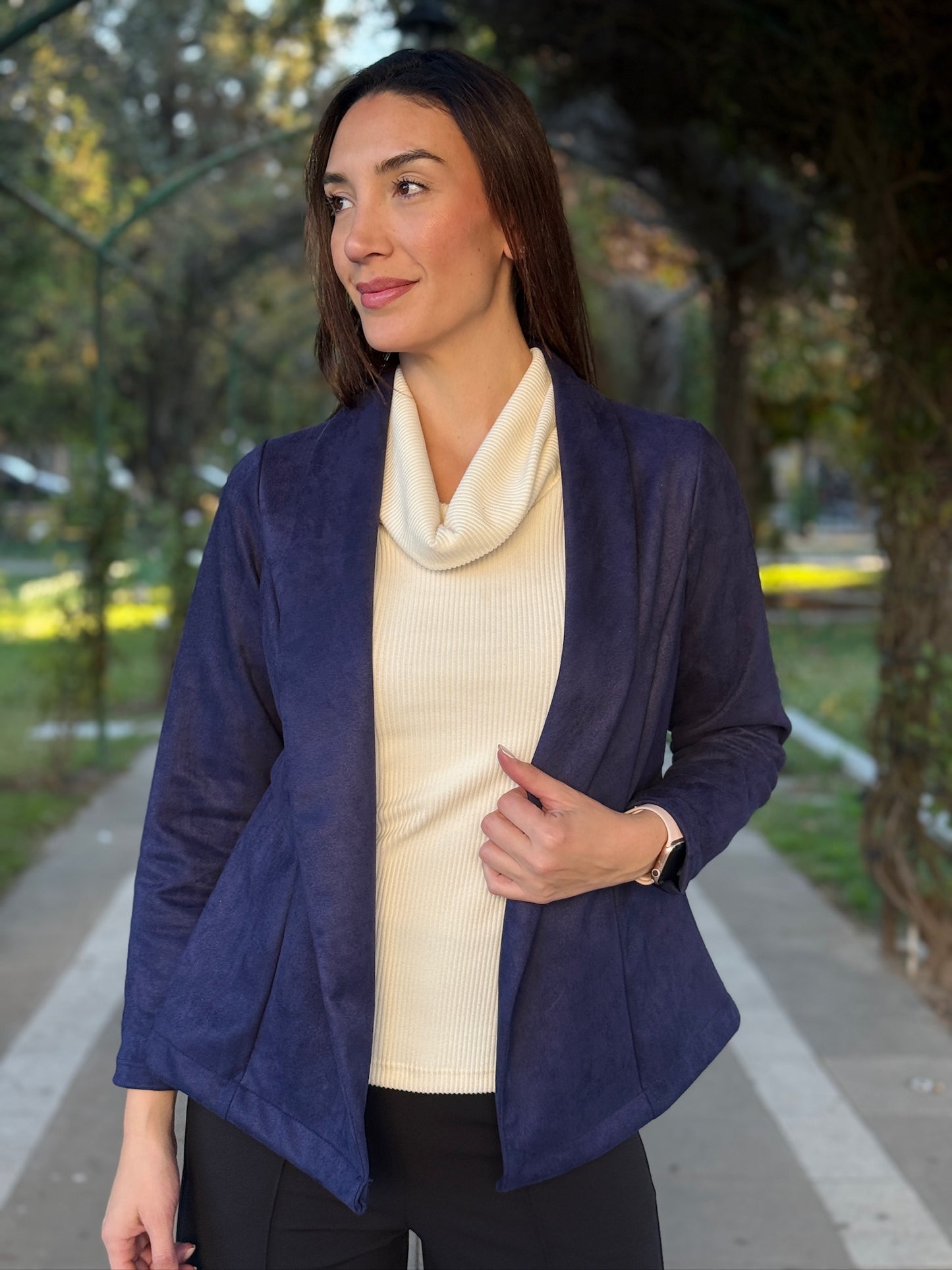 Blazer Luis gamuzado