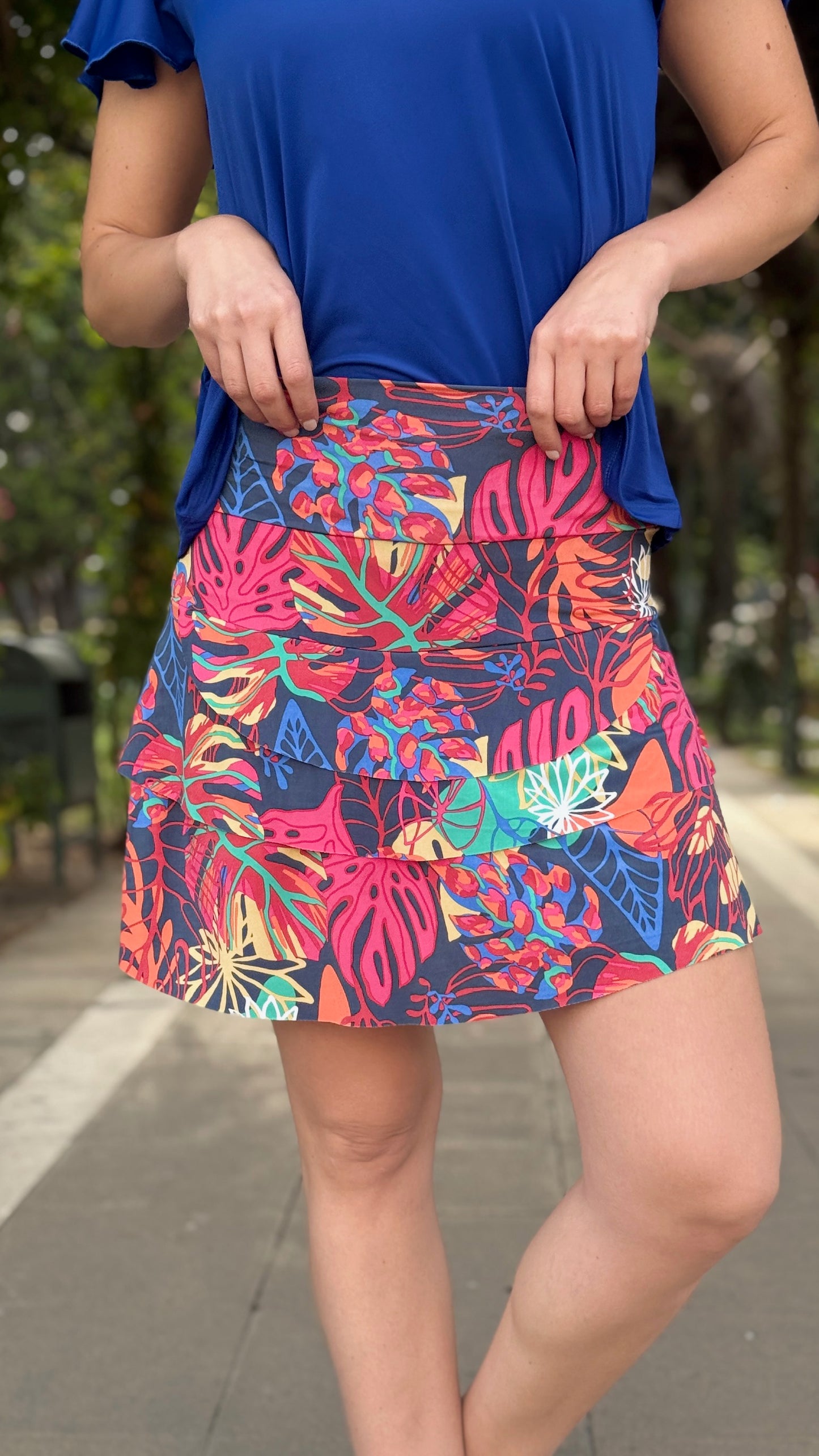 Falda short Capas