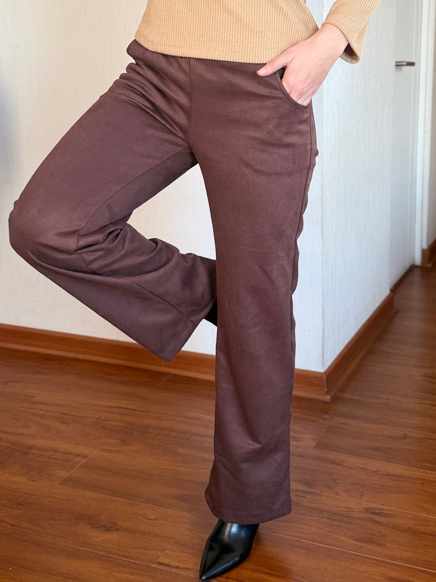 Pantalón Olaya Gamuzado