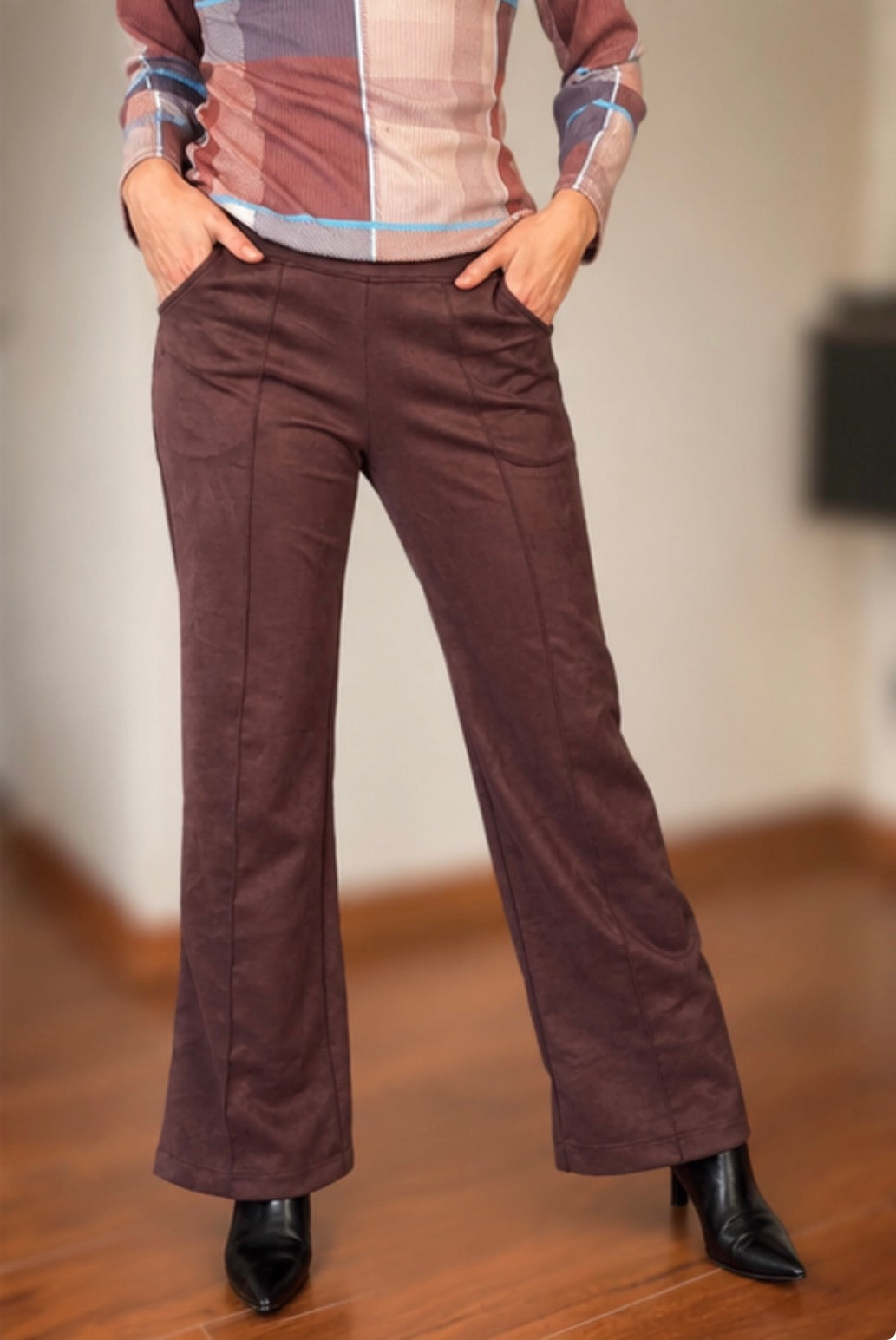 Pantalón Olaya Gamuzado Linea