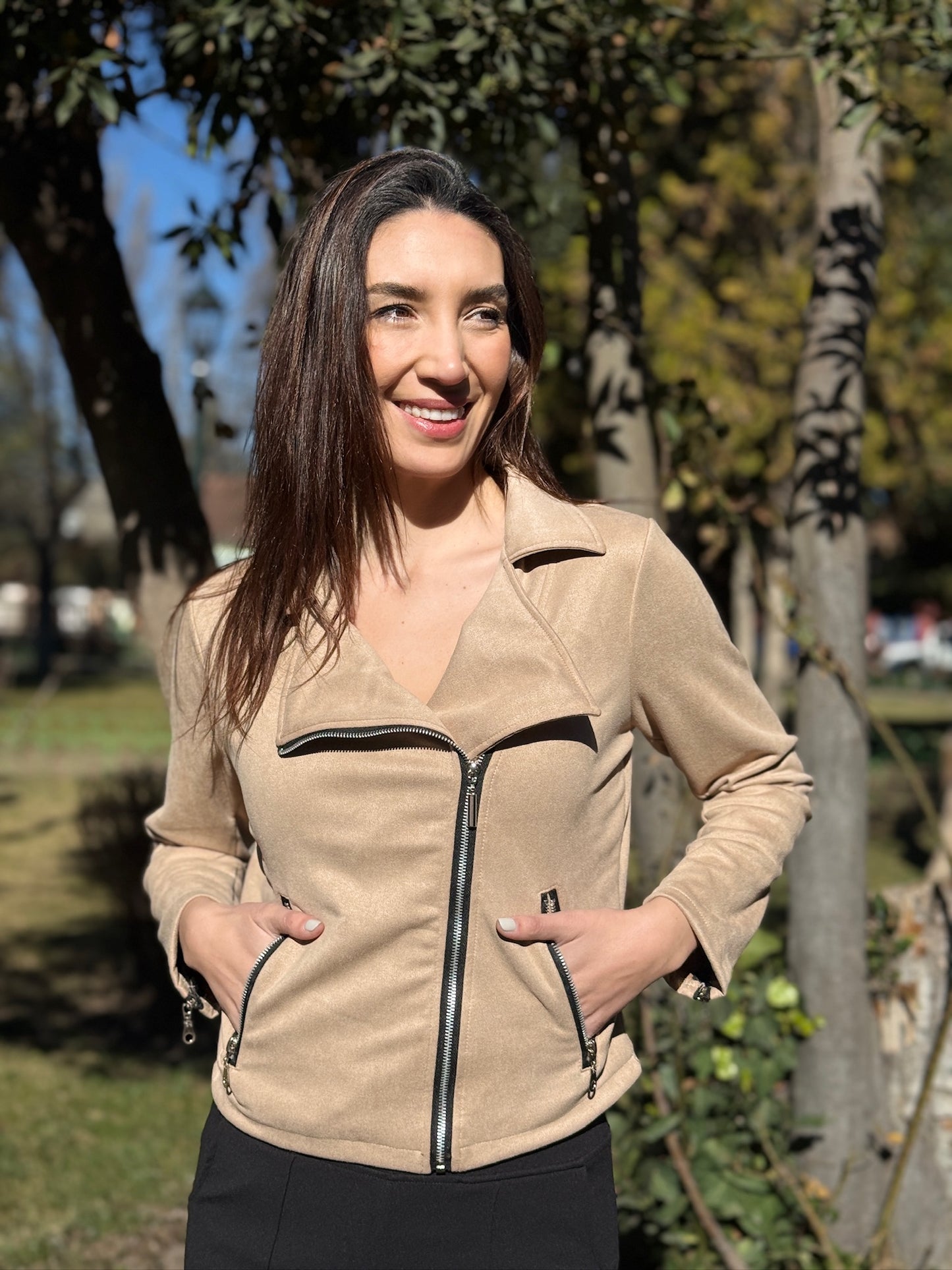 Chaqueta Biker
