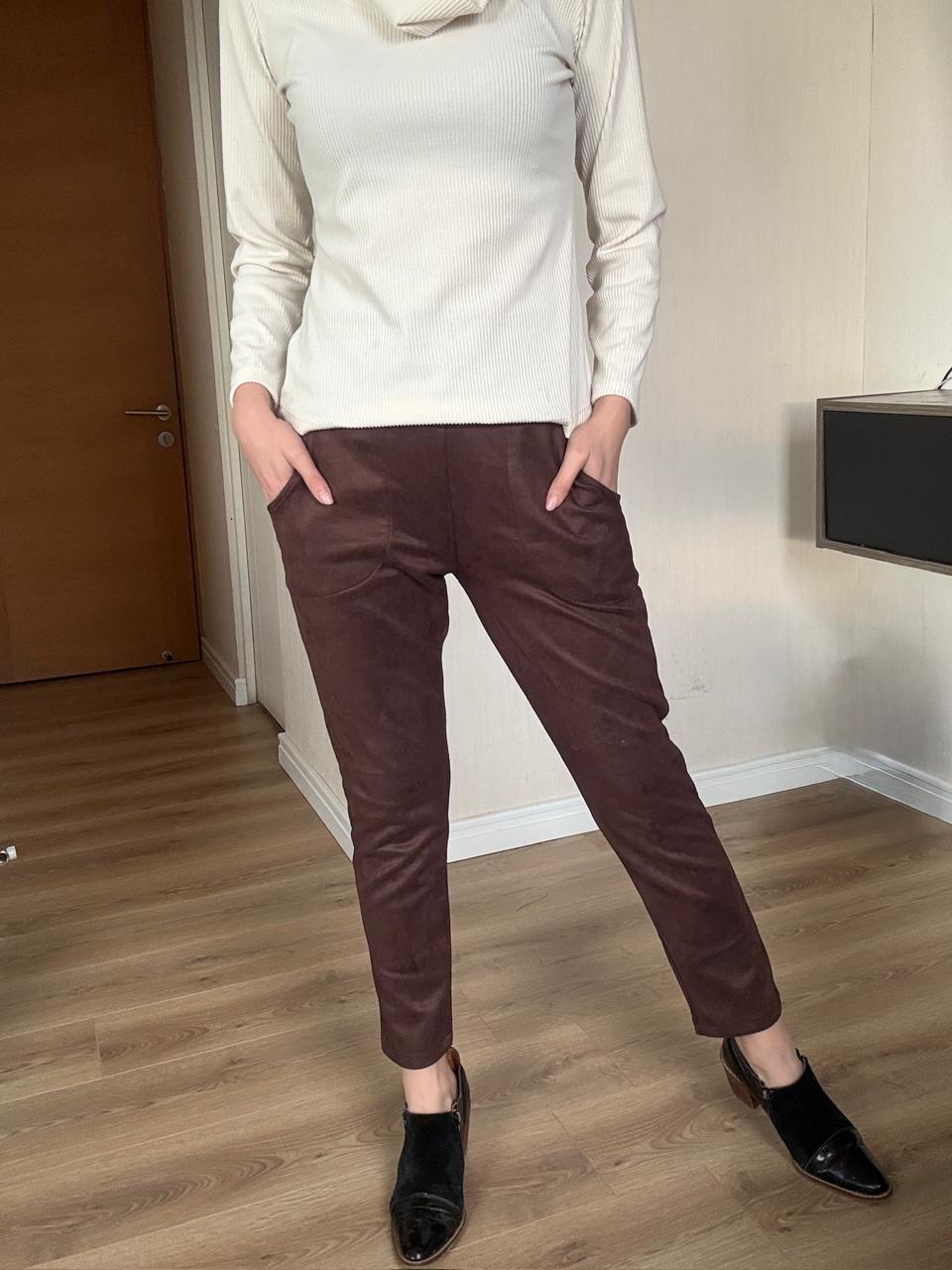 Cropped Gamuza