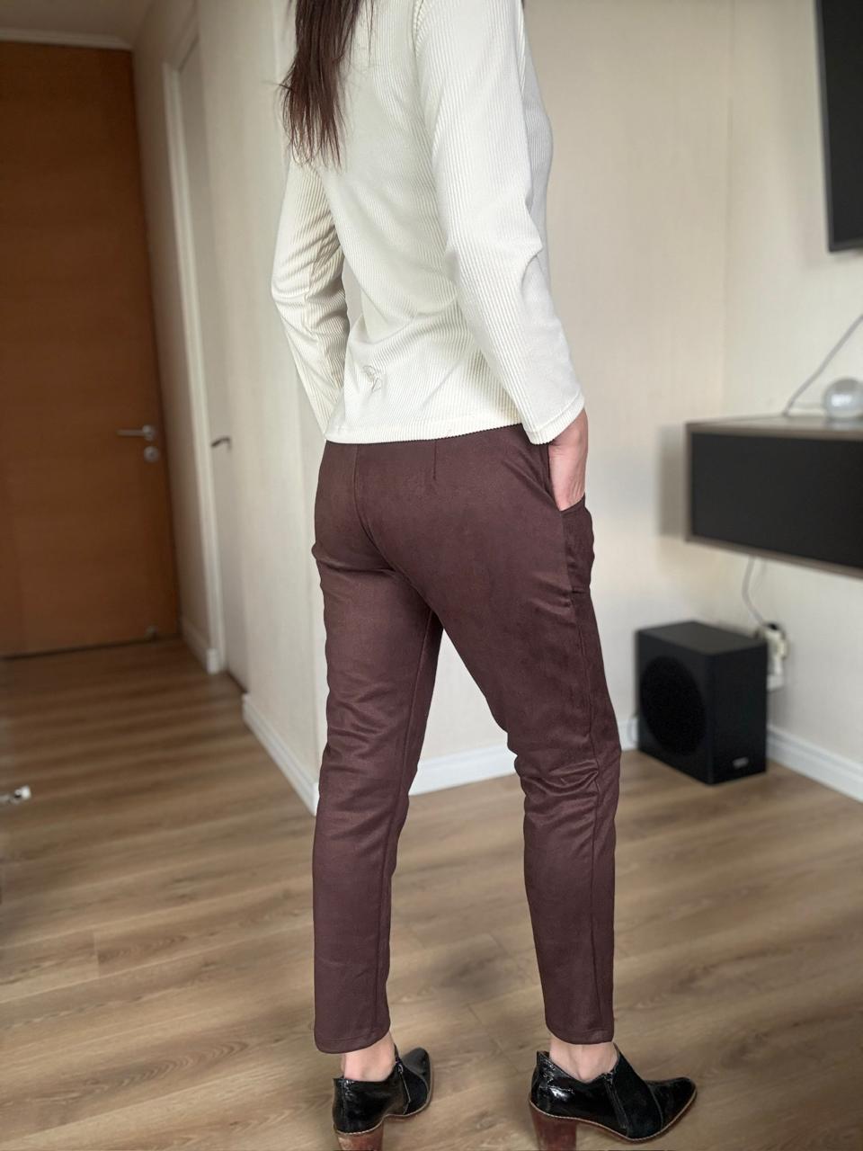Cropped Gamuza
